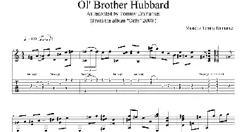 tommy emmanuel ol' brother hubbard version-2(吉他谱)