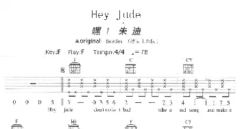 Hey Jude(吉他谱) Beatles