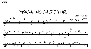 Macht Hoch Die Tru…(吉他谱)
