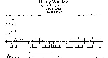 Rainy Window(吉他谱)