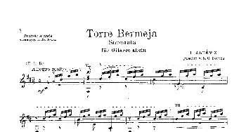 Torre Bermeja(Serenata)-2(吉他谱) ​伊萨克·阿尔贝尼斯