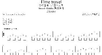 Time travel(吉他谱)