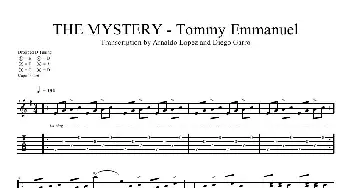 tommy emmanuel the mystery 2(吉他谱)