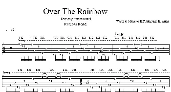 over the rainbow(吉他谱) 张韶涵