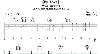 My Love(吉他谱)