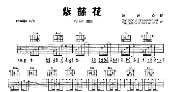 紫藤花(吉他谱) S.H.E.