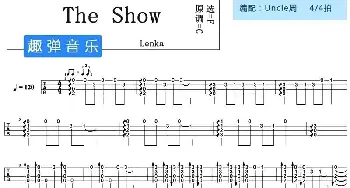 The Show(吉他谱) Lenka
