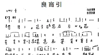 良宵引(古琴 自远堂琴谱)自远堂琴谱 许光毅打谱