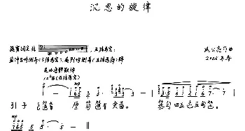 沉思的旋律(古琴)成公亮