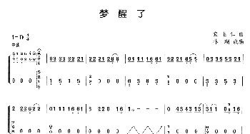 古筝谱 | 梦醒了  袁惟仁