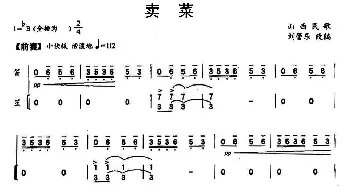 卖菜(笛+笙)山西民歌 刘管乐改编