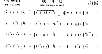 笛子谱 | 映山红  傅庚辰