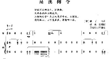 鬲溪梅令(箫+筝)张维良 吴晓红订筝指法