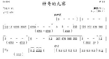 笛子谱 | 神奇的九寨