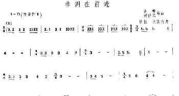 笛子谱 | 非洲在前进