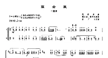 笛子谱 | 双合凤(二重奏)