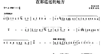 笛子谱 | 在那遥远的地方