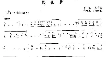 樱花梦(日本民谣 箫曲)