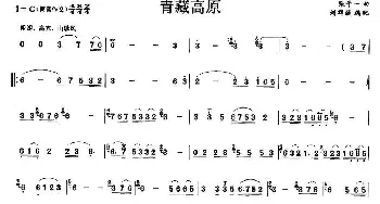 笛子谱 | 青藏高原  张千一