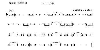 笛子谱 | 小小少年