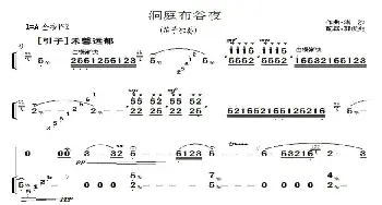 笛子谱 | 洞庭布谷夜  渚沙