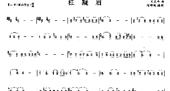 笛子谱 | 枉凝眉  王立平