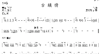 古鎮情(箫)寒山箫声制谱