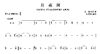 笛子谱 | 月亮河  刘群强