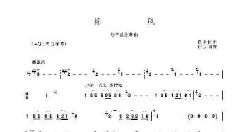 葫芦丝谱 | 摇风(葫芦丝独奏)佚名