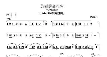 葫芦丝谱 | 美丽的金孔雀(杨建生作曲版)杨建生