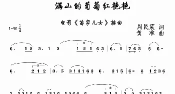 葫芦丝谱 | 满山的葡萄红艳艳  黄淮