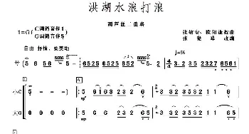 葫芦丝谱 | 洪湖水浪打浪  张敬安 等