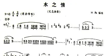 水之情(巴乌谱)冰融