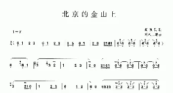 葫芦丝谱 | 北京的金山上