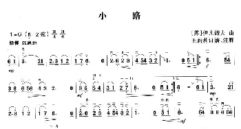 二胡谱 | 小路  伊凡诺夫