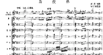 鸟投林(广东音乐 高胡+乐队伴奏 五线谱版)易剑泉曲 何王保配器