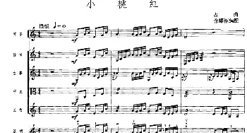 小桃红(广东音乐 高胡+乐队伴奏 五线谱版)张耀枢