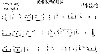 二胡谱 | 乘着歌声的翅膀