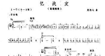 忆战友(板胡独奏)赵恕心