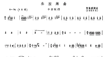 秦腔牌曲(中音板胡)郭富团编曲