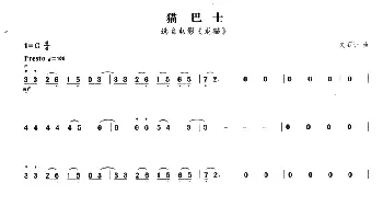 二胡谱 | 猫巴士(选自电影《龙猫》)久石让