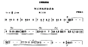 口琴谱 | 阿兰胡埃斯协奏曲(第二乐章)[西班牙]罗德里戈