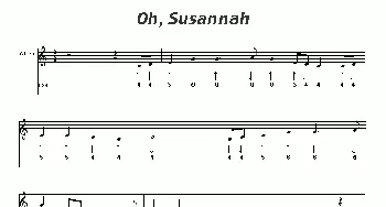 口琴谱 | Oh Susannah(布鲁斯)