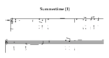口琴谱 | Summertime(布鲁斯)