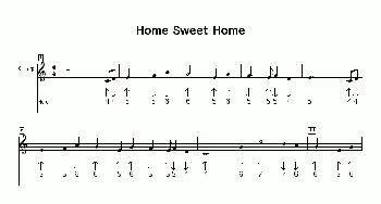 口琴谱 | Home Sweet Home(布鲁斯)