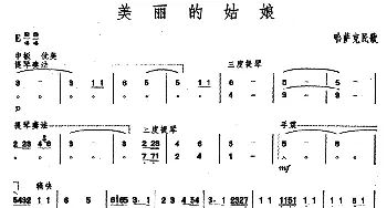 口琴谱 | 美丽的姑娘  哈萨克民歌 石人望编曲