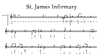口琴谱 | St.James Infirmary(圣詹姆斯医院)(布鲁斯)