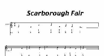 口琴谱 | Scarborough  Fair(布鲁斯)