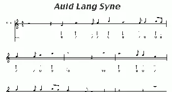 口琴谱 | Auld Llang Syne(布鲁斯)