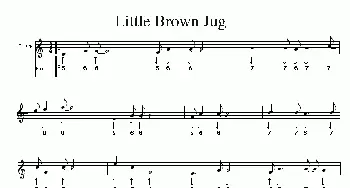 口琴谱 | Little Brown Jug(布鲁斯)